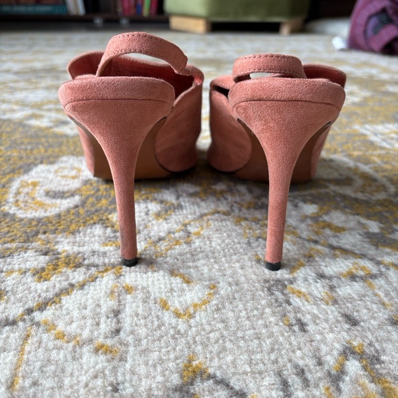 Charles & Keith Suede Leather Tassel Heels - Picture 15 of 16